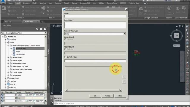 Civil 3d 2015 / Exercise 9: Creating User-Defined Properties смотреть онлайн