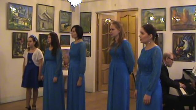 Колядка "Эта ночь святая". поет ансамбль "Родничок" смотреть онлайн