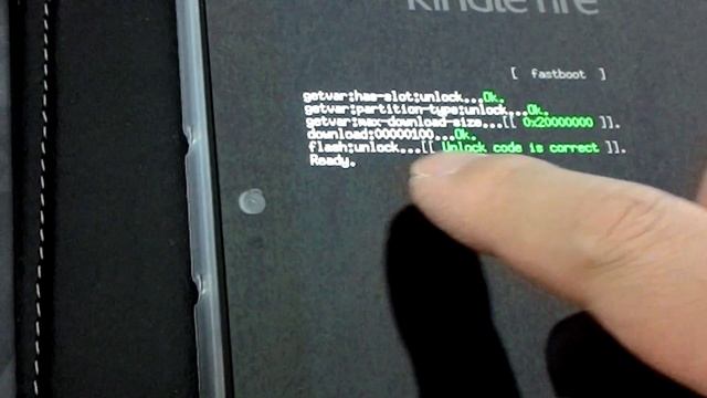 Kindle Fire HDX 7's bootloader unlock ... Success ! смотреть онлайн