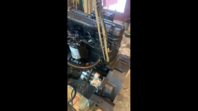 Двигатель Д245 на ЗИЛ 131, работает идеально! смотреть онлайн