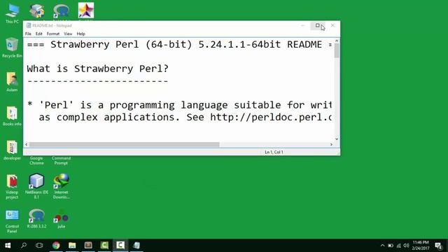 How to install Perl on Windows 10 -Urdu Tutorial смотреть онлайн