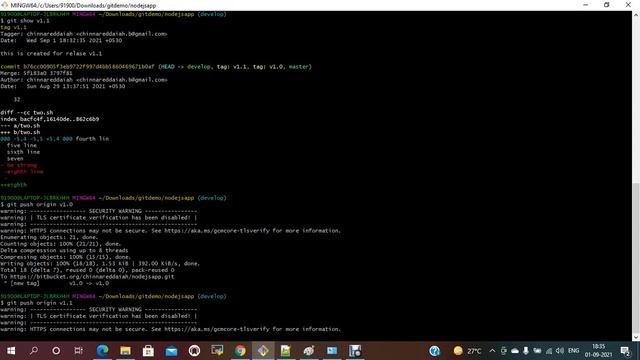 GiT Session 5 || GIT TAG || Git Tags || смотреть онлайн