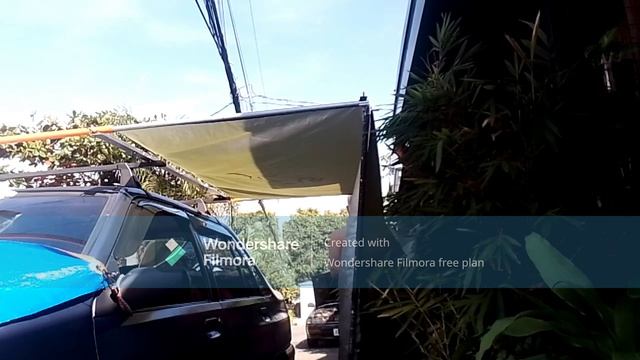 DIY SLIDING AWNING KIA PRIDE