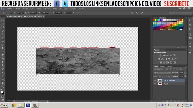 Tutorial || como añadir texturas a un texto con Photoshop cs6, cs5 y cs4 смотреть онлайн