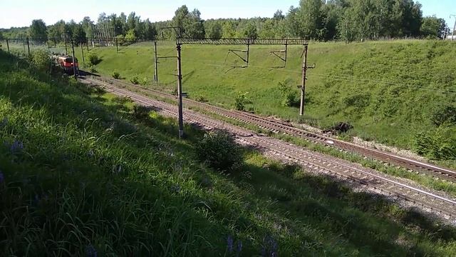 "Перестук колёс" Тепловоз 2ТЭ10МК-0907 смотреть онлайн