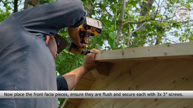 Georgian Cabin Sauna with Changeroom Assembly Video смотреть онлайн