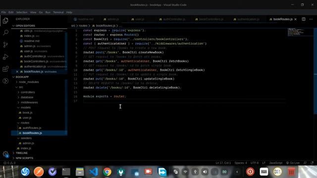Node JS - Bookstore App - Role Based Authorization смотреть онлайн