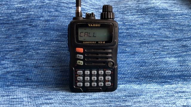 Yaesu VX-6R сканирование / Scanning