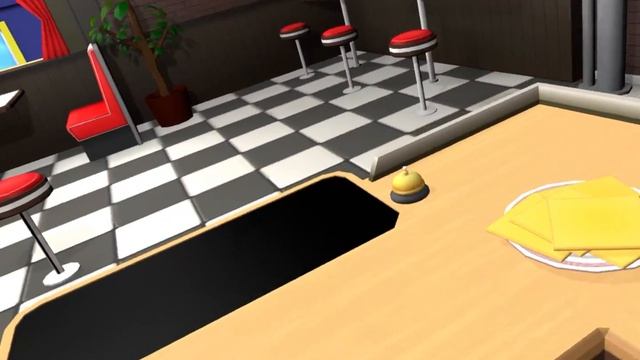 MAKING BURGERS FOR ROBOTS???? - VR THE DINER DUO - HTC VIVE VR смотреть онлайн
