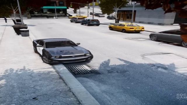 GTA IV - 2010 Ford Mustang V6 Police смотреть онлайн
