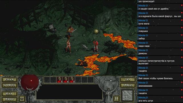 Diablo (PC, кооператив) - Часть 5 "Наконец-то можно нормально поиграть" смотреть онлайн