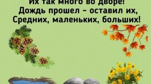 Загадки для детей 3-4 года // Загадки про осень.