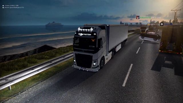 ETS 2 MP Дураки на Дороге =21= (Чёткие моменты) смотреть онлайн
