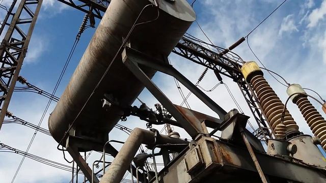 Расширительный бак силового трансформатора 250МВА смотреть онлайн
