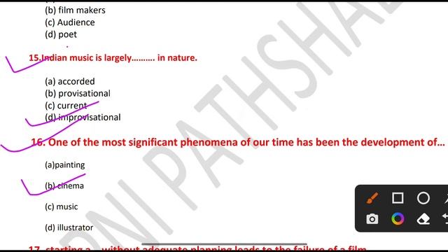 Objective Questions & Answers of "WHAT IS WRING WITH INDIAN FILMS"। Chapter-4। English। class-10th смотреть онлайн