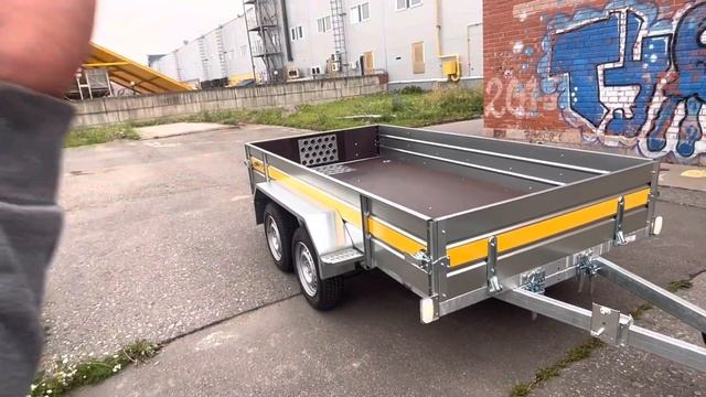 Компактный, мощный двухосный прицеп ЛАВ 81013G смотреть онлайн