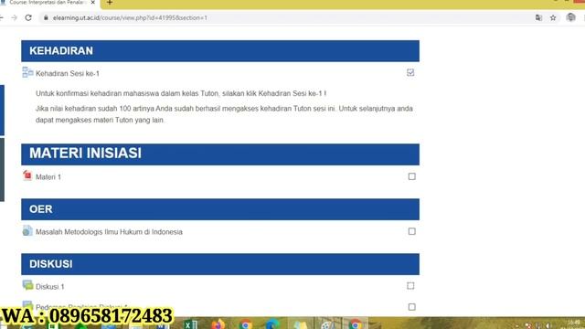 PANDUAN TUTORIAL ONLINE UT | PANDUAN AKSES ELEARNING.UT.AC.ID смотреть онлайн