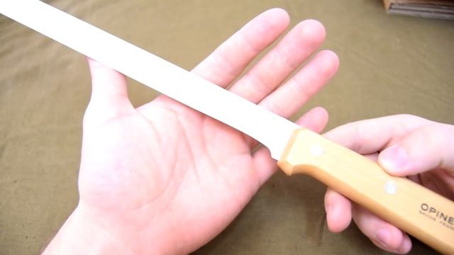 Нож для ШАУРМЫ! Opinel Classic No.123 Carpaccio (обзор) смотреть онлайн