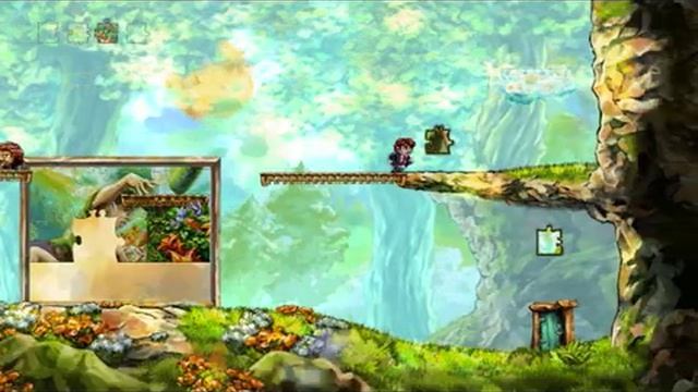 Braid Walkthrough, World 2-2 The Cloud Bridge смотреть онлайн