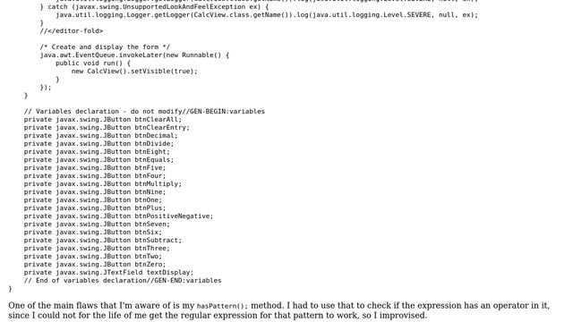 Code Review: Basic 4-function Java Calculator with Swing смотреть онлайн
