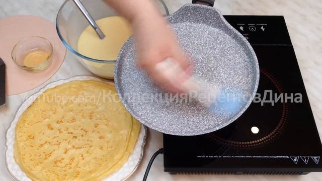 Тесто одно, а блинчики разные! Тоненькие блинчики на топленом молоке "Удачные"! смотреть онлайн