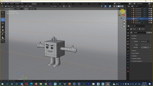 [ Online Class ] Blender Prat -28 [ Modeling Rendering and Animation ] with Krouta смотреть онлайн