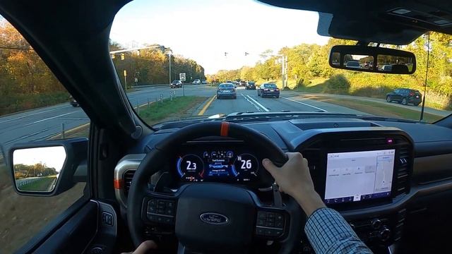 2022-2023 Ford F-150 Raptor POV Test Drive, 0-60 // Radial Reviews