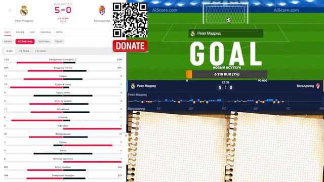 Реал Мадрид - Вальядолид прямая трансляция смотреть онлайн