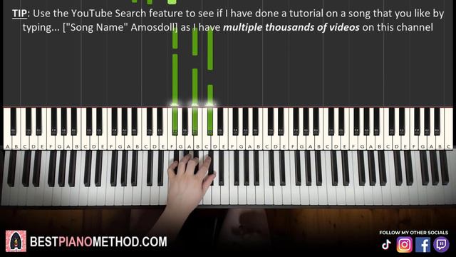 Mareux - The Perfect Girl (Piano Tutorial Lesson) смотреть онлайн