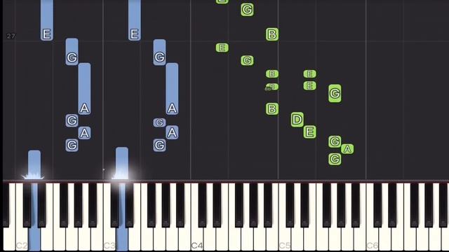 Dwayne Johnson (The Rock) - Wrestling Theme Entrance Music Piano Tutorial смотреть онлайн