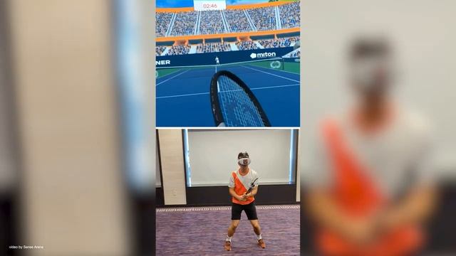 Hockey and tennis VR training through 3D printing смотреть онлайн