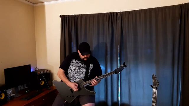 Schecter E-1 Elite Evil Twin Demonstration with announcement. смотреть онлайн
