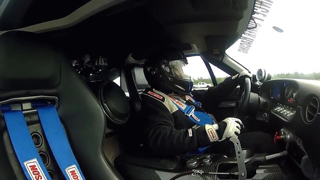"Pandalloy Powered" Worlds Fastest Street Car @ 283mph - PPR Standing Mile Guinness World Record смотреть онлайн
