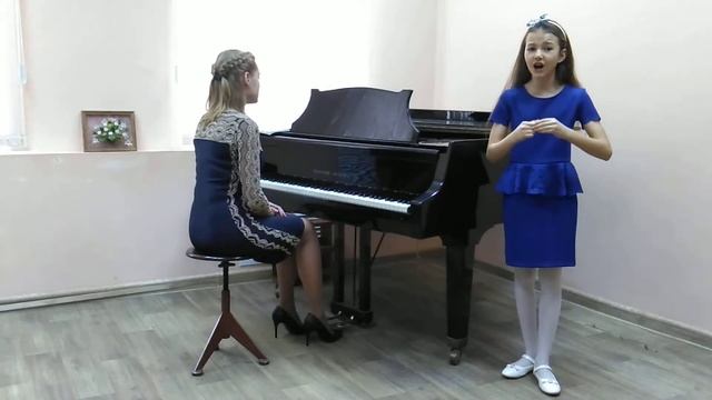 Мотохова Виктория. г.Кропоткин. 9 лет.Рнп "Ходила младешенька" в обр. Н.Римского-Корсакова смотреть онлайн