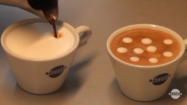 Latte Art tutorial: Hearts (Cuoricini) смотреть онлайн
