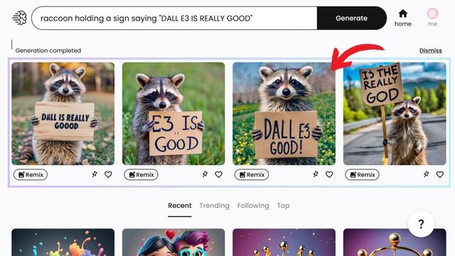 DallE-3文本转图像模型抢先体验: 强大的提示词理解能力，完美支持文本显示
