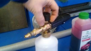 Обзор мойки HUTER 135,пенника и пены GRASS