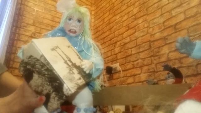 Куклы ручной работы из соленного теста смотреть онлайн