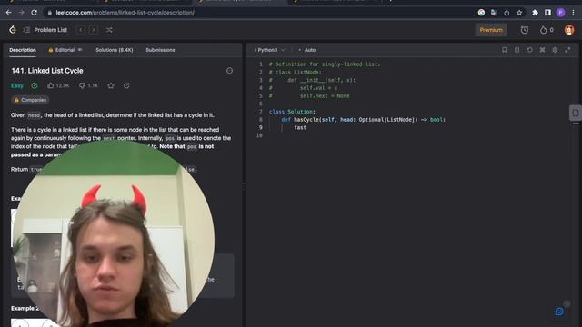 Быстрый и медленный указатель | #Leetcode на Python смотреть онлайн