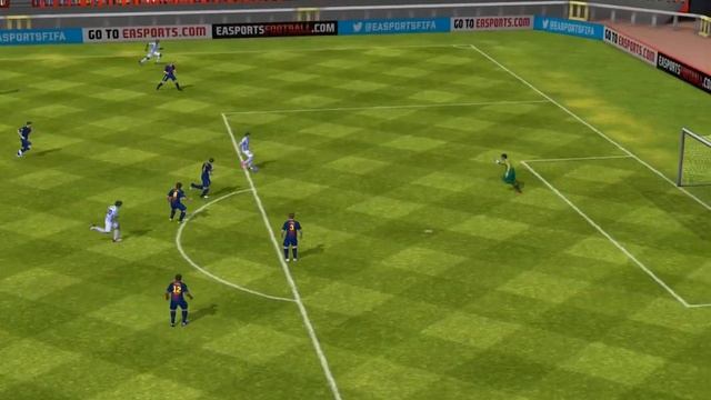 FIFA 13 iPhone/iPad - Málaga CF vs. FC Barcelona B смотреть онлайн