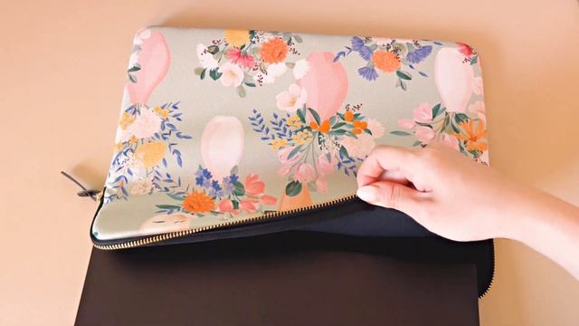 RAZER BLADE 14 Laptop Case | WOUF floral print unboxing + productive day in cafe ?? смотреть онлайн