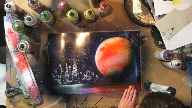 ? Spray paint art | how to paint Batman | DC Comics Gotham by Nicolay Homenko ? смотреть онлайн