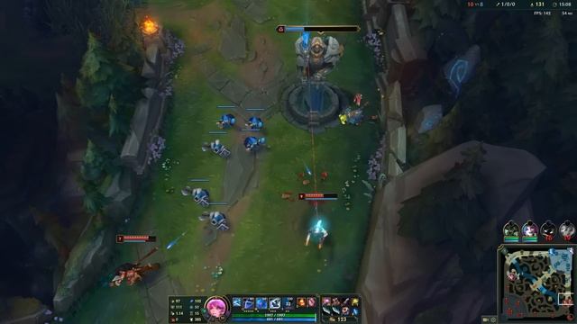 Гвен - ФАРМЛЮ ВСЮ ИГРУ ЧЕЛЛЕНДЖ!! ВРАГИ В ШОКЕ!! | Лига легенд Гвен | League of Legends смотреть онлайн