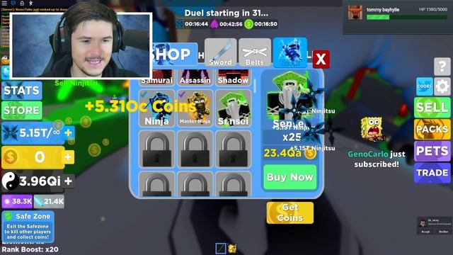 MASTERING THE ELEMENTS IN THE ALTER OF ELEMENTS NINJA LEGENDS UPDATE AND BECOMING OP!! (Roblox) смотреть онлайн