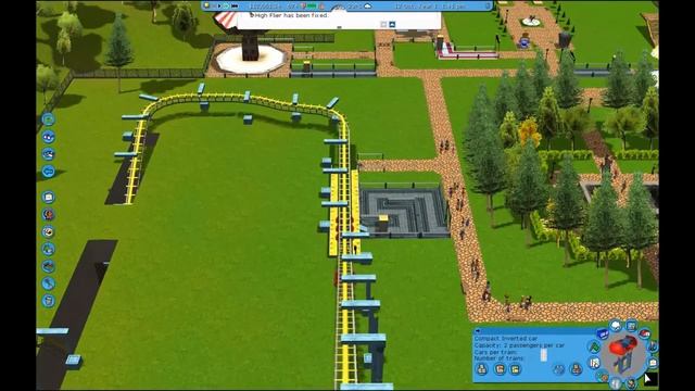 Roller Coaster Tycoon 3 - Vanilla Hills - Walkthrough Gameplay PC смотреть онлайн
