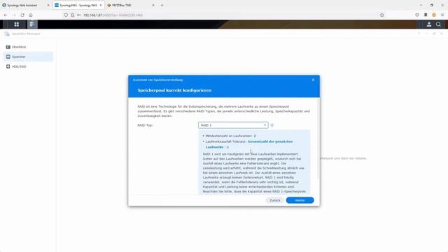 NAS Einrichtungsassistent - Synology Diskstation смотреть онлайн