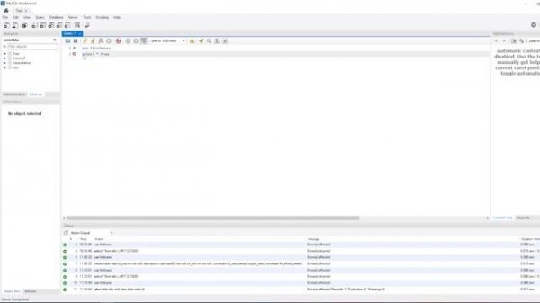 Alter table in MySQL Workbench