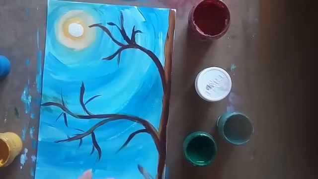 Рисуем гуашью | Скворец смотреть онлайн