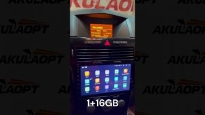 Установка магнитолы 9 дюймов Android 1+16GB в Opel Astra H