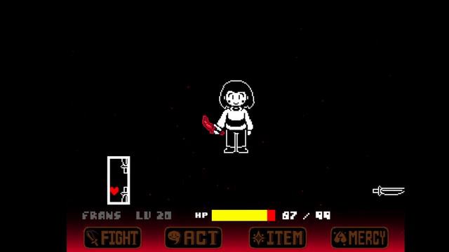 Undertale : no more deal chara battle ( genocide ending) смотреть онлайн